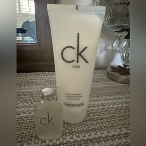 CK One Fragrance & Lotion  New